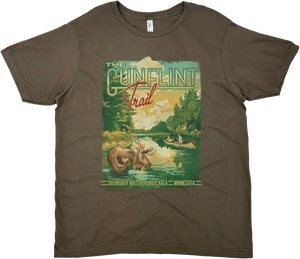 GUNFLINT TRAIL MINNESOTA SOLID TEE