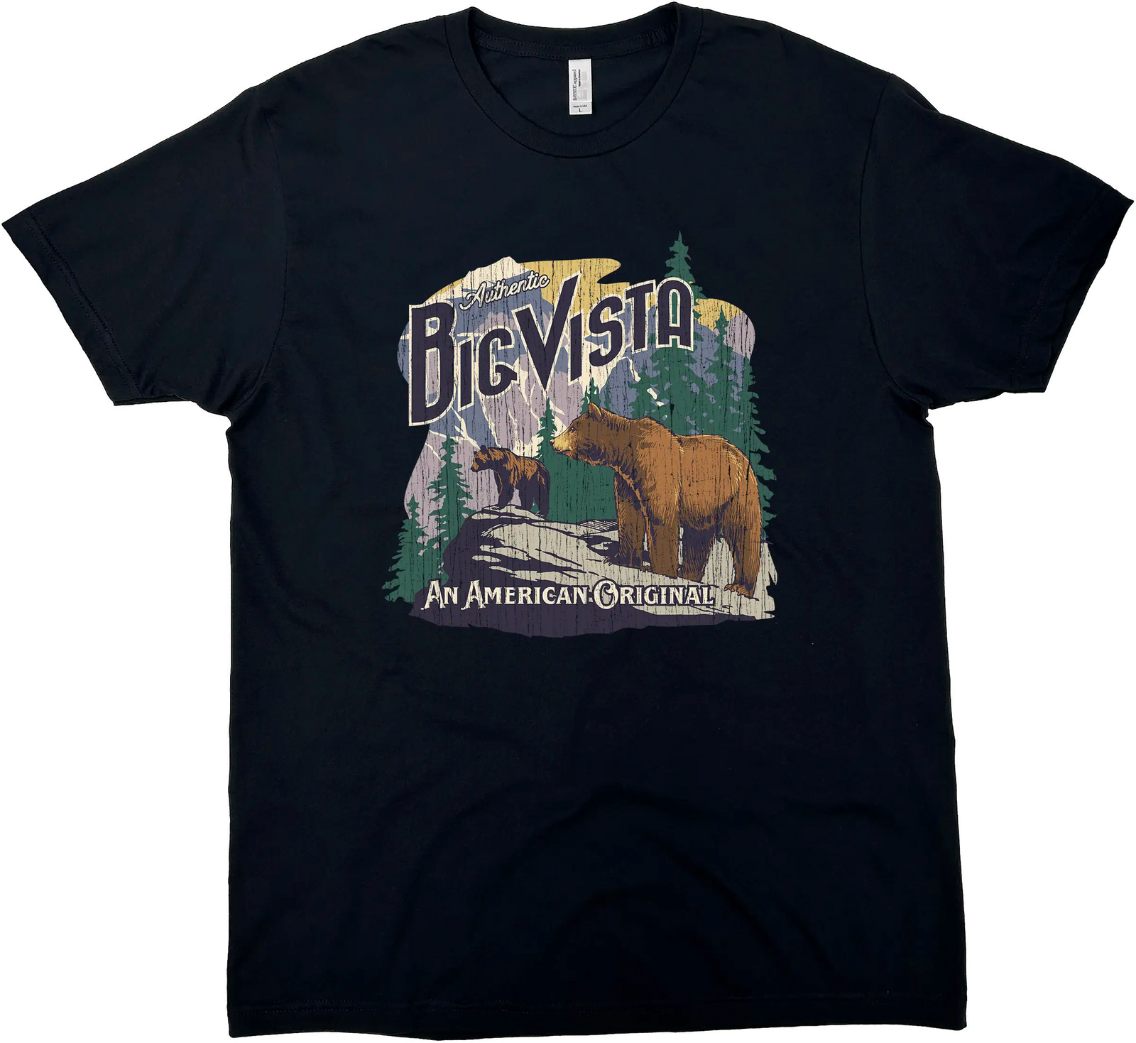 BIG VISTA BEARS SOLID TEE