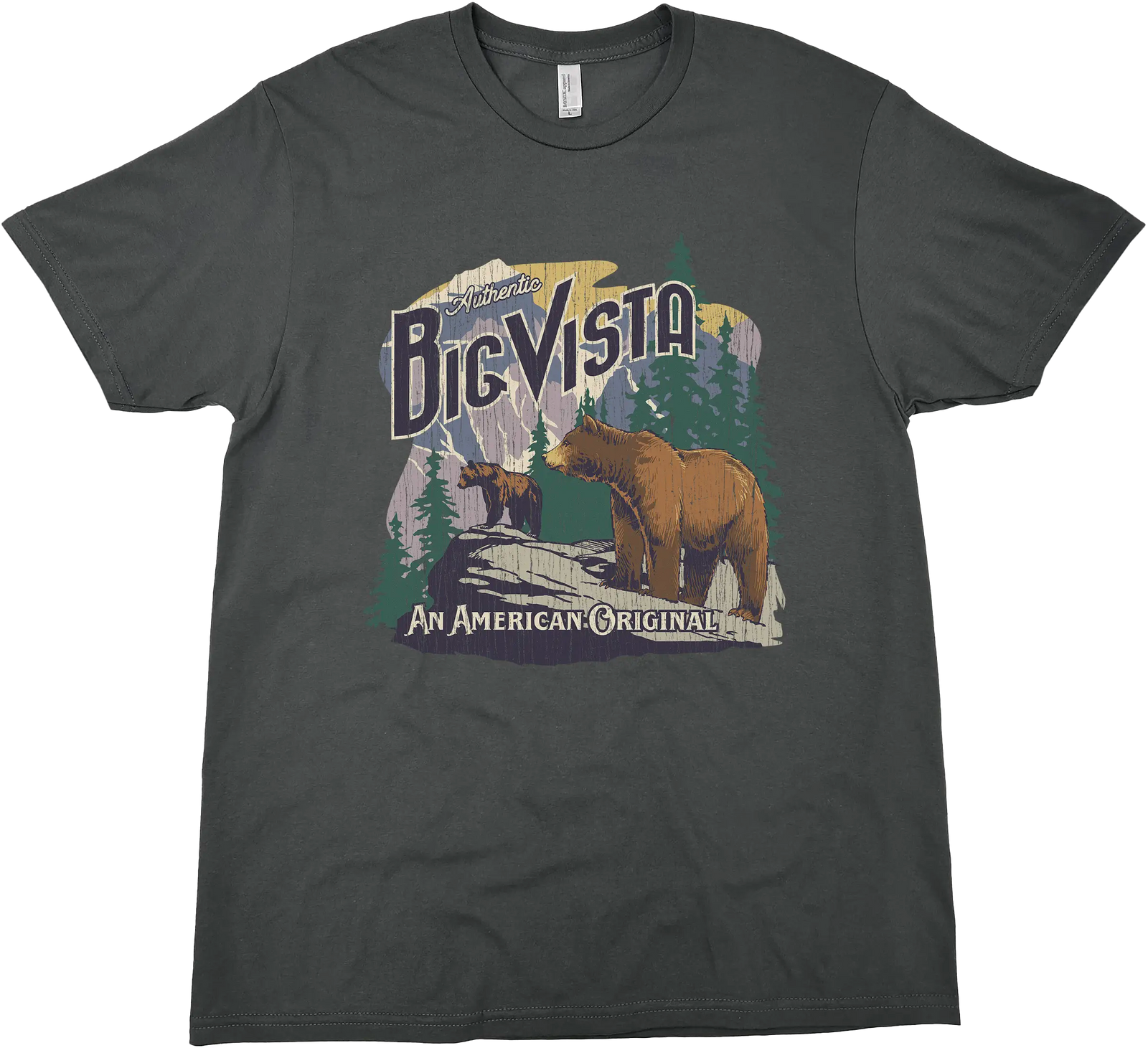 BIG VISTA BEARS SOLID TEE