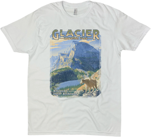 GLACIER NATIONAL PARK SOLID TEE