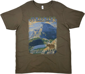 GLACIER NATIONAL PARK SOLID TEE