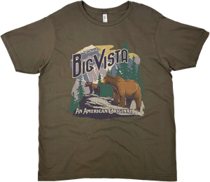 BIG VISTA BEARS SOLID TEE