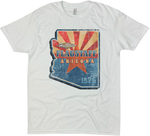 FLAGSTAFF AZ STATE SOLID TEE