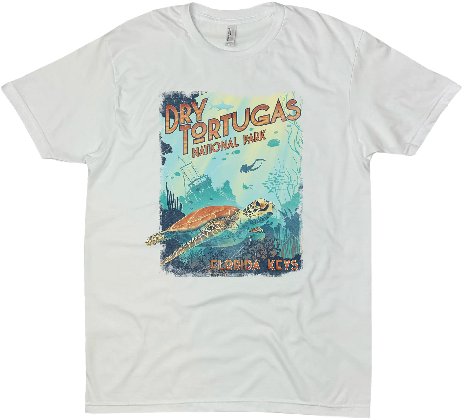 DRY TORTUGAS NATIONAL PARK FLORIDA SOLID TEE