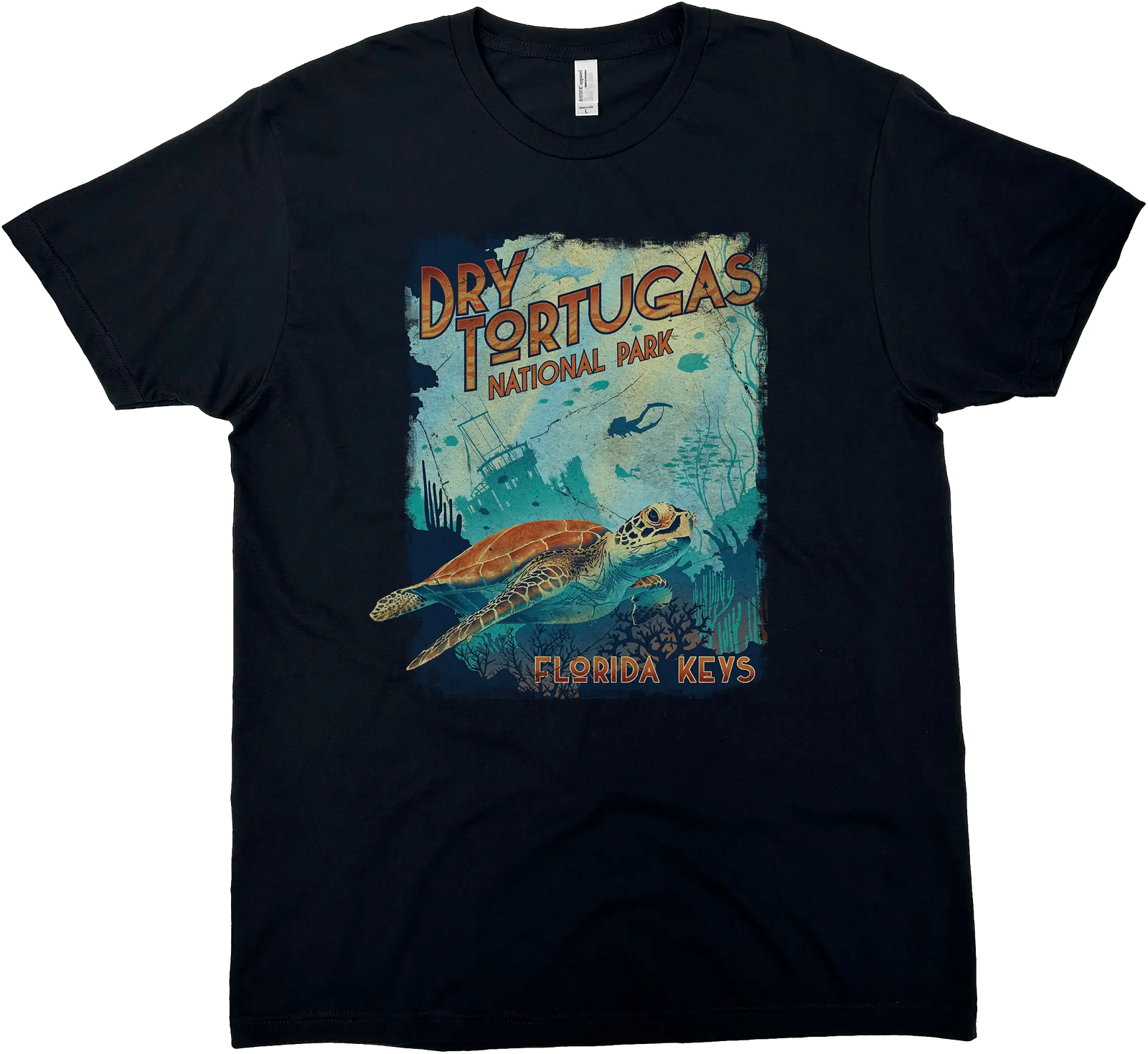 DRY TORTUGAS NATIONAL PARK FLORIDA SOLID TEE