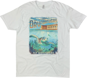 DRY TORTUGAS FORT JEFFERSON FLORIDA SOLID TEE