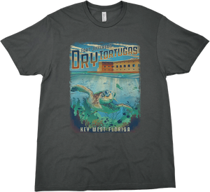 DRY TORTUGAS FORT JEFFERSON FLORIDA SOLID TEE