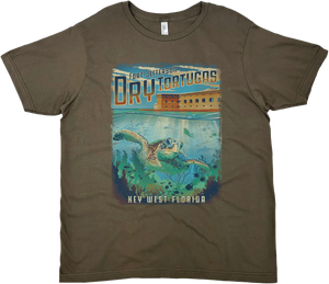DRY TORTUGAS FORT JEFFERSON FLORIDA SOLID TEE