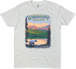 DENALI NATIONAL PARK ALASKA SOLID TEE