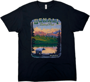 DENALI NATIONAL PARK ALASKA SOLID TEE