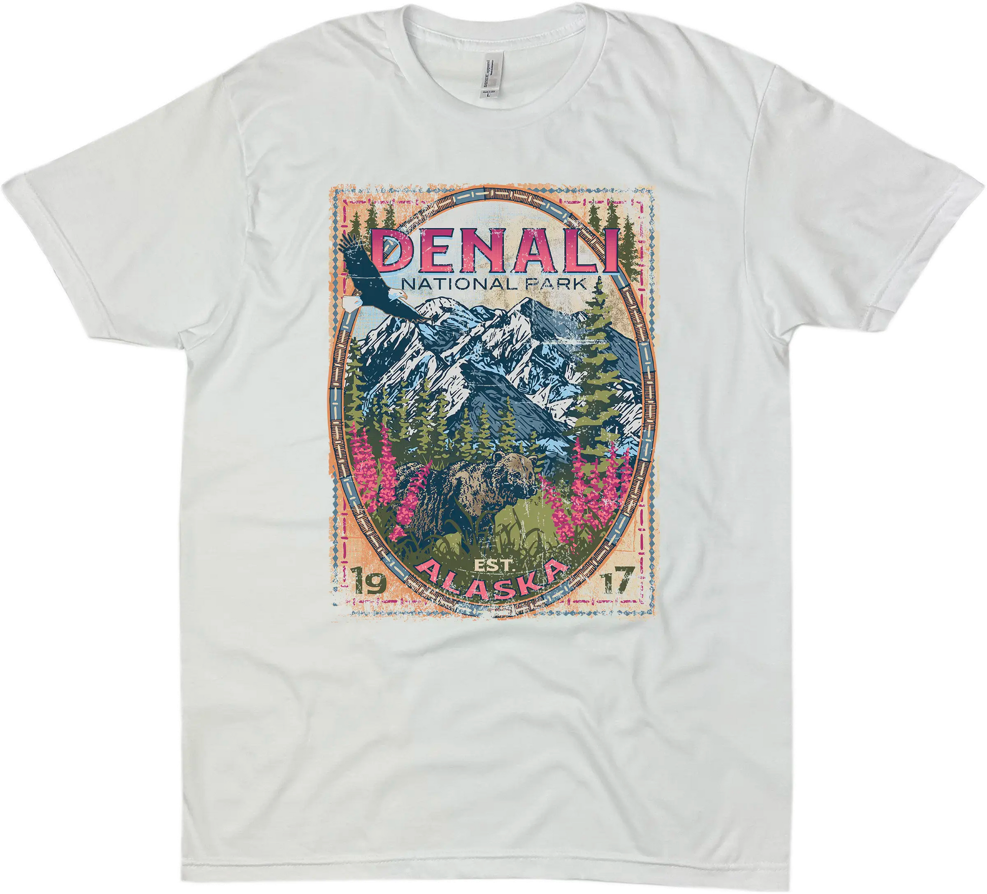 DENALI NATIONAL PARK 1917 SOLID TEE