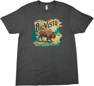 BIG VISTA BISON SOLID TEE