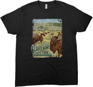CUSTER STATE PARK BISON SOLID TEE