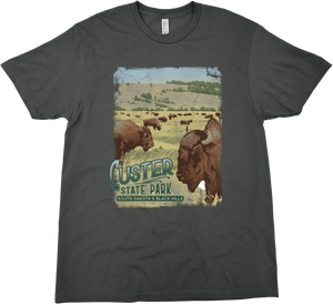 CUSTER STATE PARK BISON SOLID TEE