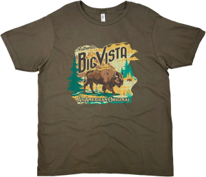 BIG VISTA BISON SOLID TEE