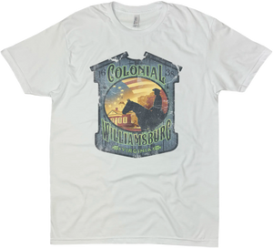 COLONIAL WILLIAMSBURG VIRGINIA SOLID TEE