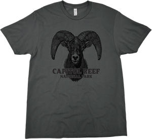 CAPITOL REEF NATIONAL PARK BIGHORN SOLID TEE