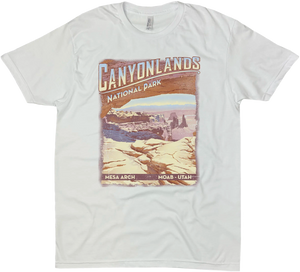 CANYONLANDS NATIONAL PARK SOLID TEE