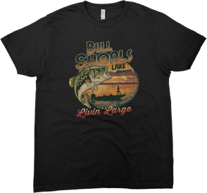 BULL SHOALS LAKE LIVIN LARGE SOLID TEE