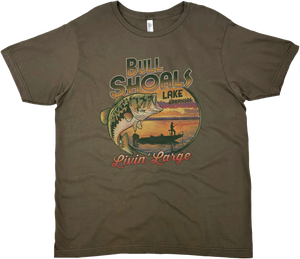 BULL SHOALS LAKE LIVIN LARGE SOLID TEE