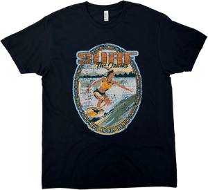 BULL SHOALS LAKE ARKANSAS SURF THE OZARKS GIRL SOLID TEE