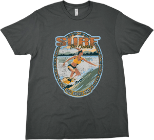 BULL SHOALS LAKE ARKANSAS SURF THE OZARKS GIRL SOLID TEE