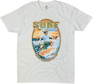 BULL SHOALS LAKE ARKANSAS SURF THE OZARKS DUDE SOLID TEE