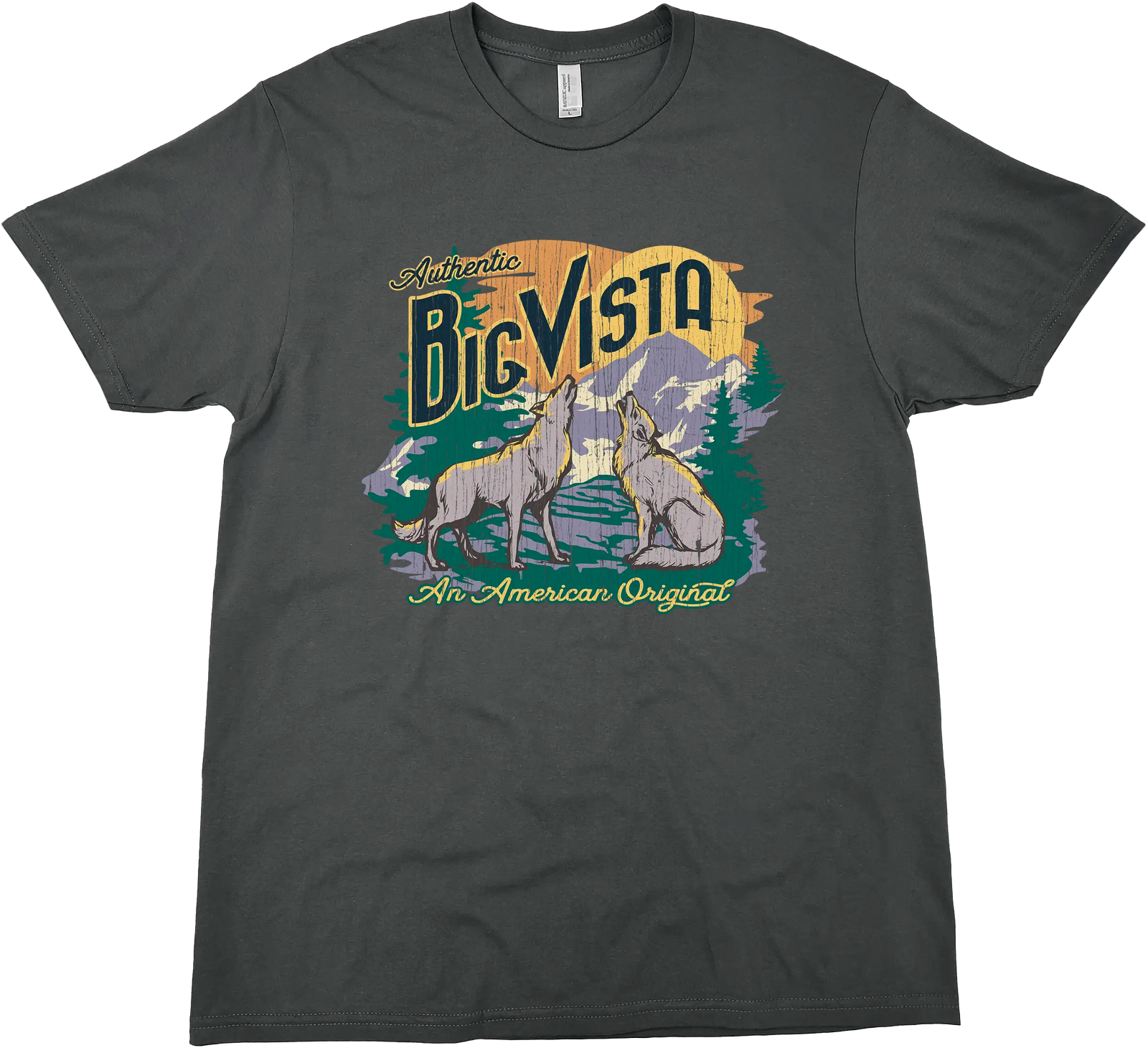 BIG VISTA WOLVES SOLID TEE