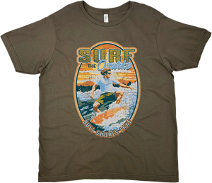 BULL SHOALS LAKE ARKANSAS SURF THE OZARKS DUDE SOLID TEE