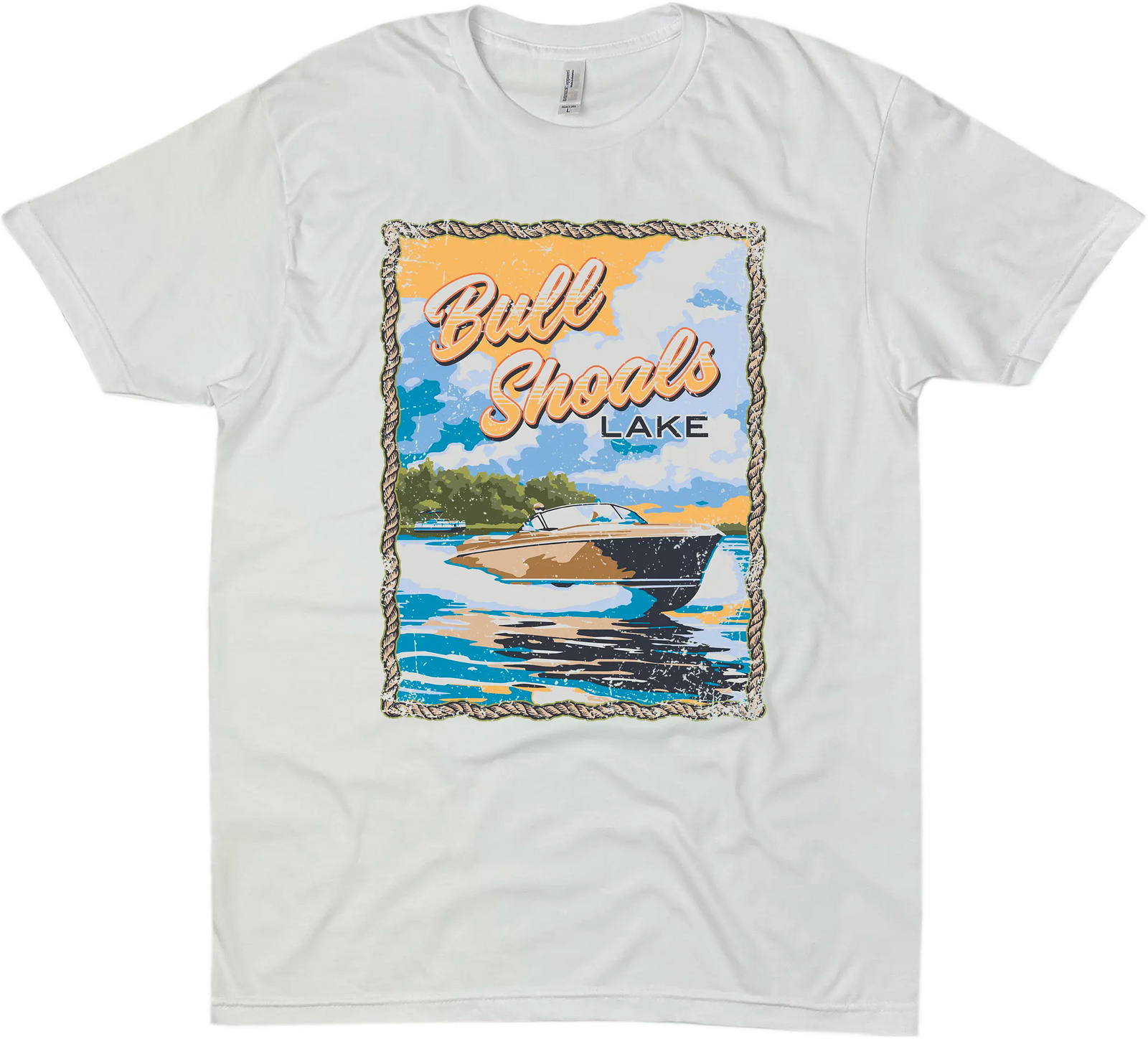 BULL SHOALS LAKE ARKANSAS SOLID TEE