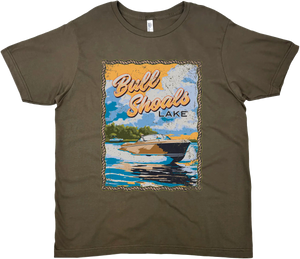 BULL SHOALS LAKE ARKANSAS SOLID TEE