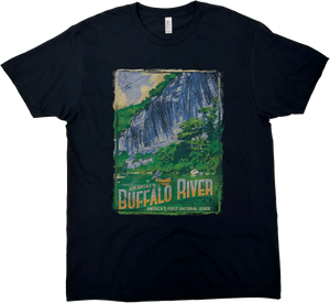 BUFFALO RIVER ARKANSAS SOLID TEE