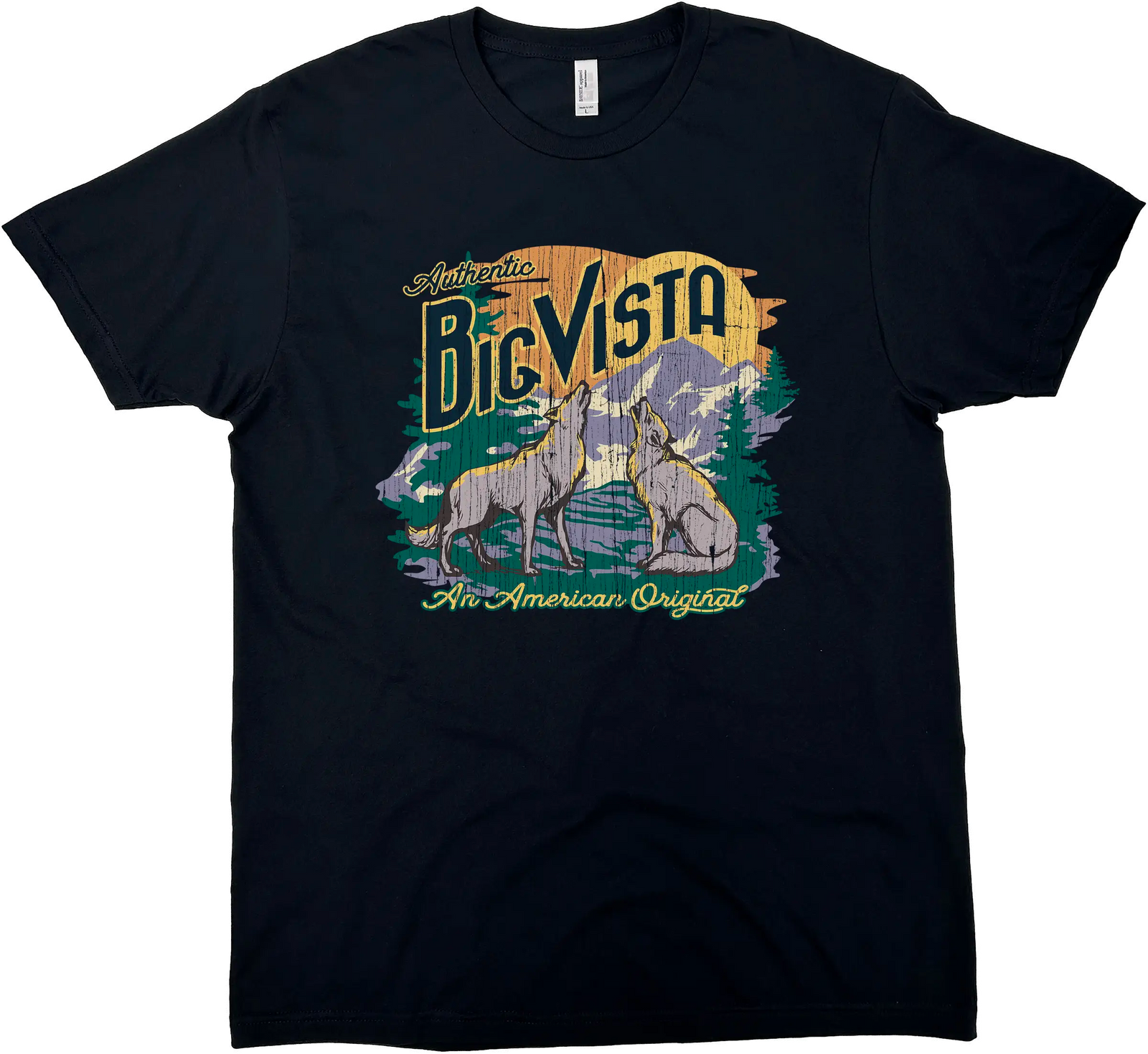 BIG VISTA WOLVES SOLID TEE