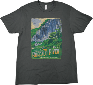 BUFFALO RIVER ARKANSAS SOLID TEE