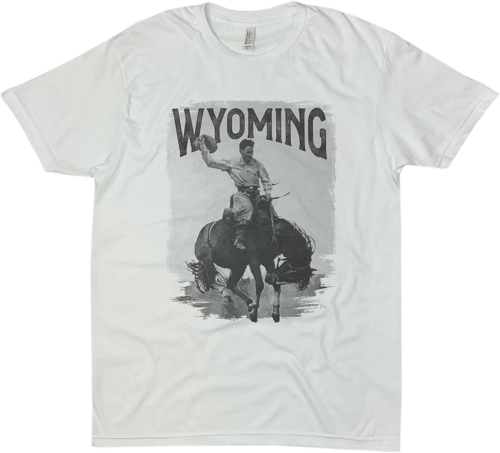 BRONCO RIDER WYOMING SOLID TEE