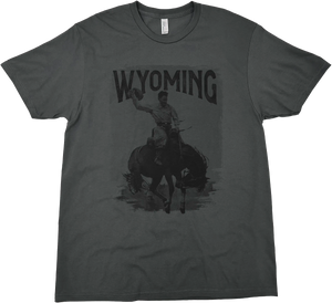 BRONCO RIDER WYOMING SOLID TEE