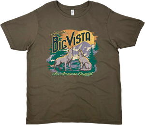 BIG VISTA WOLVES SOLID TEE