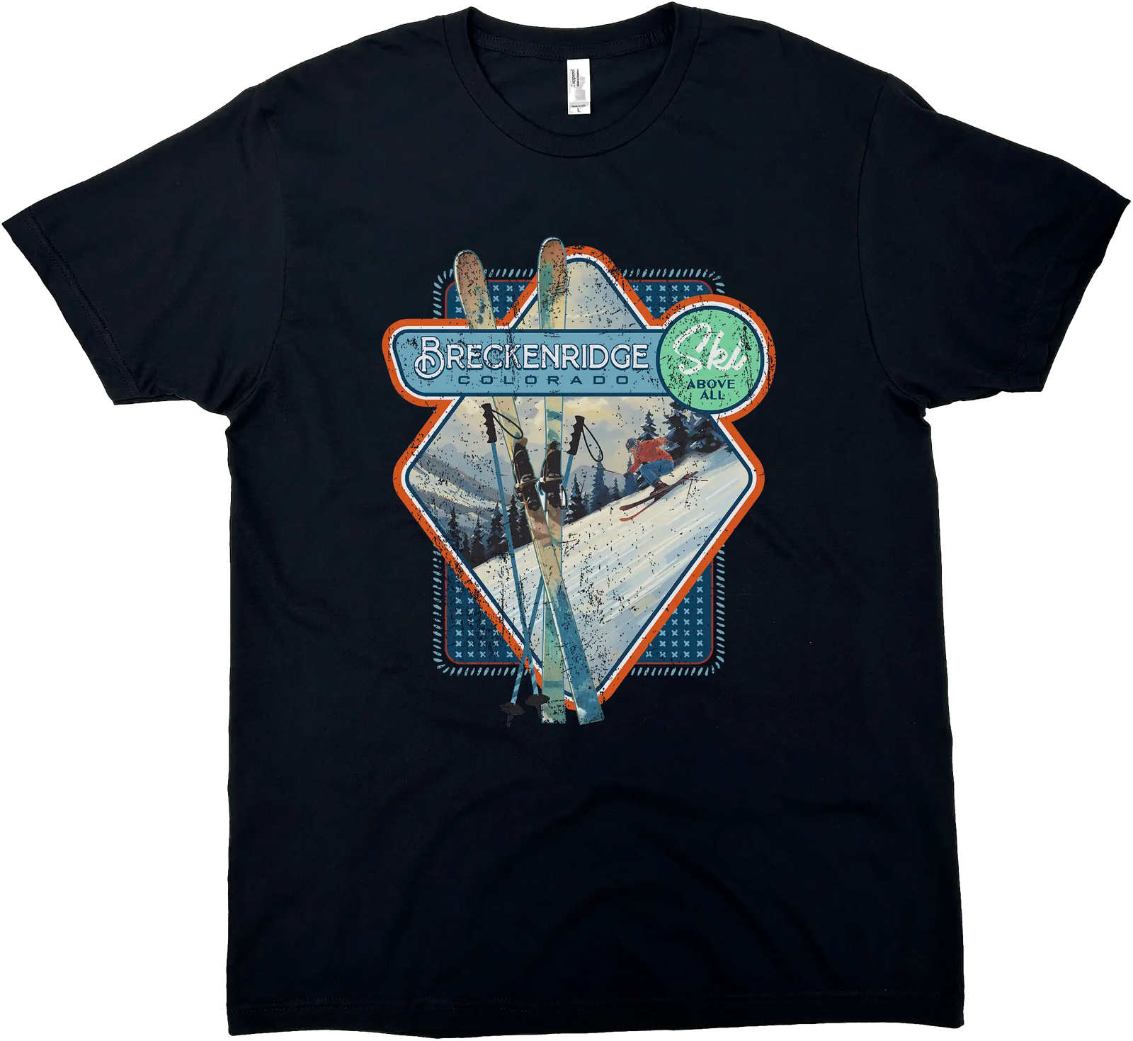 BRECKENRIDGE COLORADO SOLID TEE