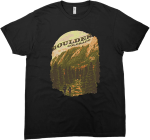 BOULDER COLORADO SOLID TEE