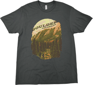 BOULDER COLORADO SOLID TEE