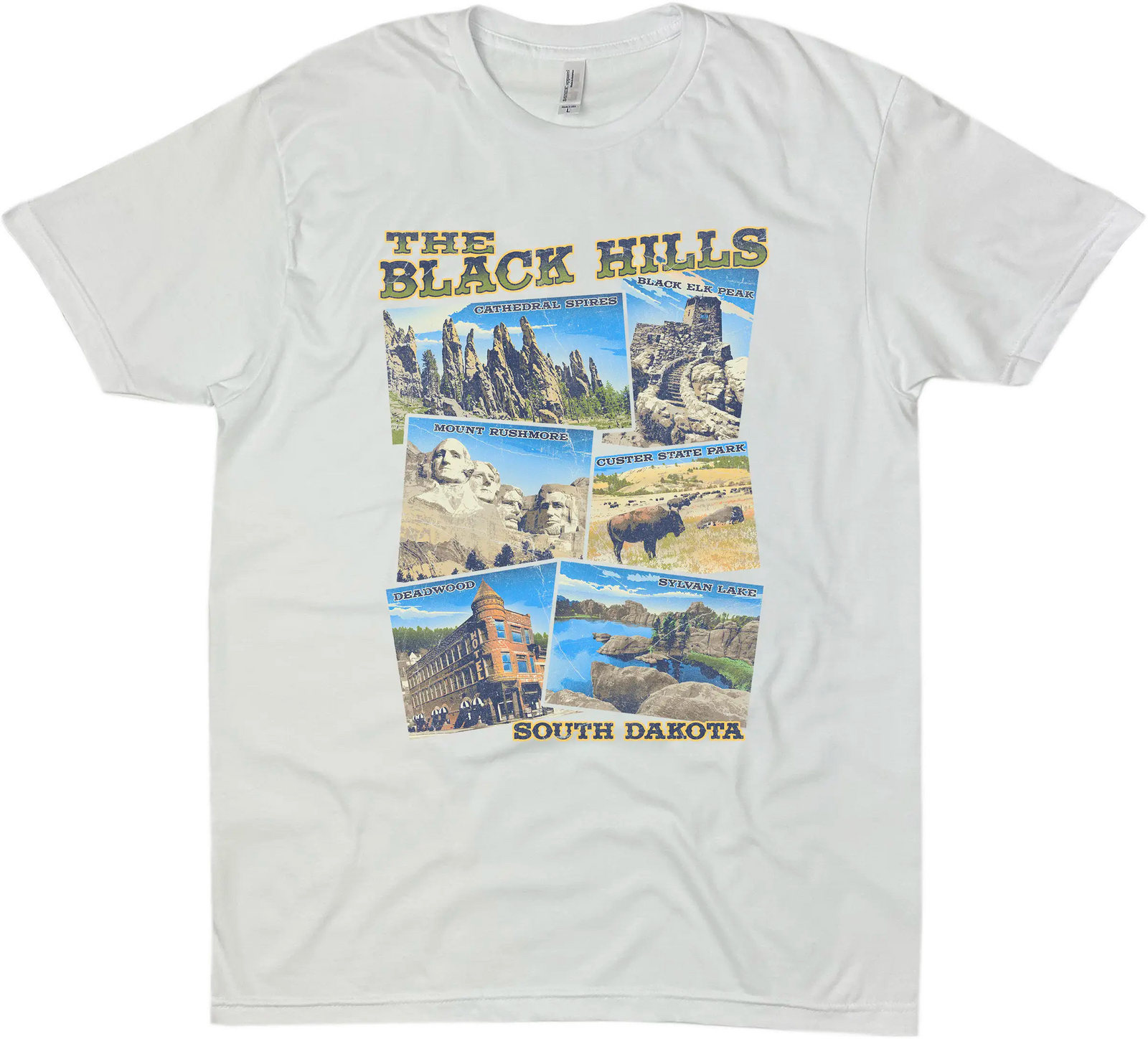 BLACK HILLS SOUTH DAKOTA SOLID TEE