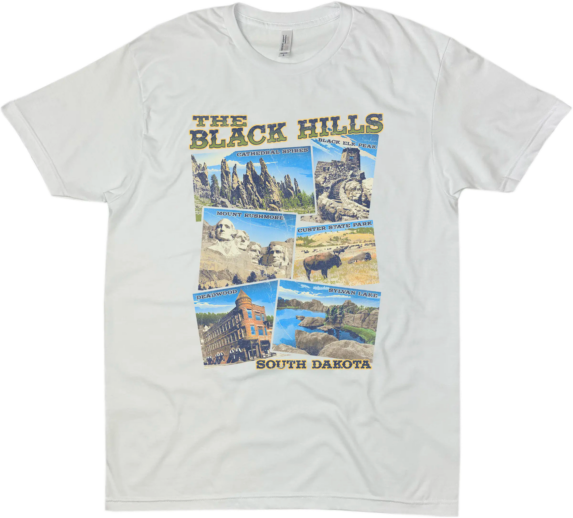 BLACK HILLS SOUTH DAKOTA SOLID TEE