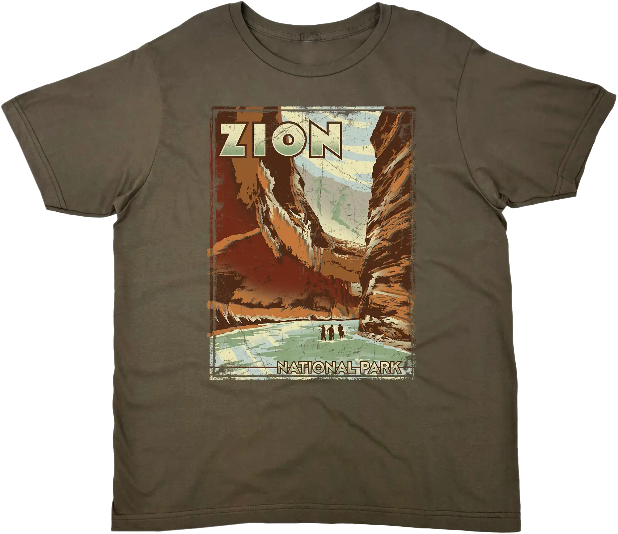 ZION NATIONAL PARK SOLID TEE