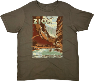 ZION NATIONAL PARK SOLID TEE