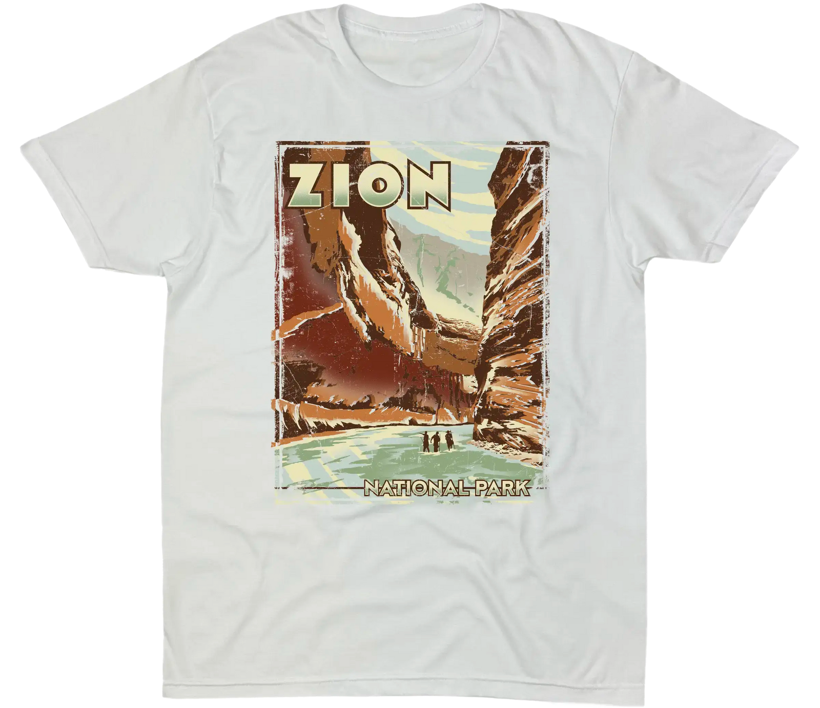 ZION NATIONAL PARK SOLID TEE