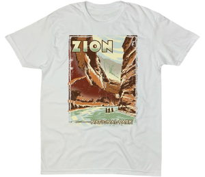 ZION NATIONAL PARK SOLID TEE