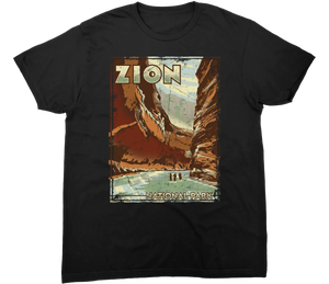 ZION NATIONAL PARK SOLID TEE