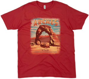ARCHES NATIONAL PARK PORTAL SOLID TEE