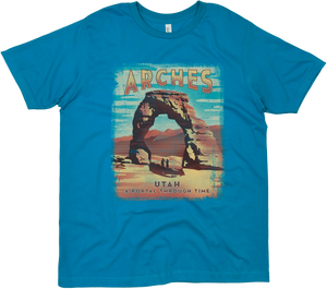 ARCHES NATIONAL PARK PORTAL SOLID TEE