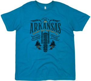 ARKANSAS MOTORCYCLE ROAM FREE SOLID TEE